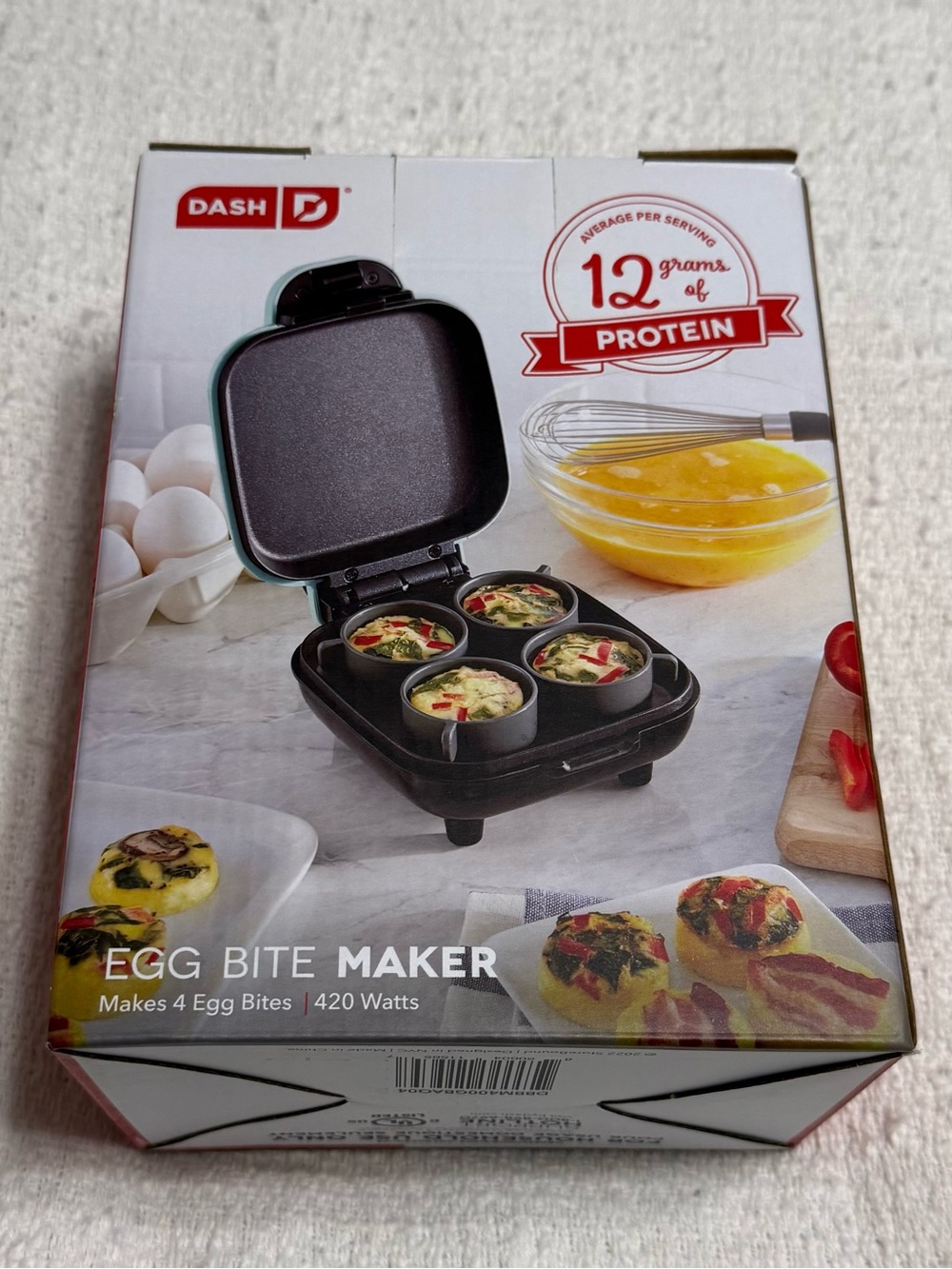 Egg Bite Maker - 4-Cup Mini Omelette & Snack Maker